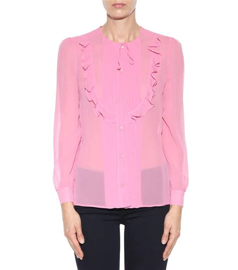 miu miu silk blouse|michael miu tops.